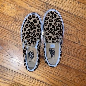 Cheetah print Vans